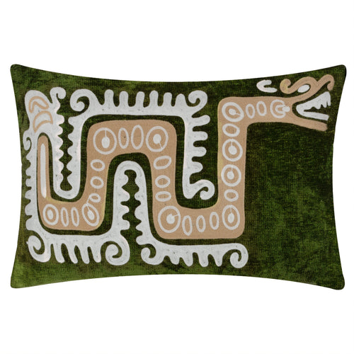  Cushions - Dynasty Dragon  Cushion Cover Verdie Wylder Tropics