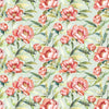 Voyage Maison Earnley Printed Cotton Fabric in Duck Egg