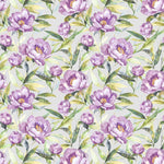 Voyage Maison Earnley Printed Cotton Fabric in Orchid