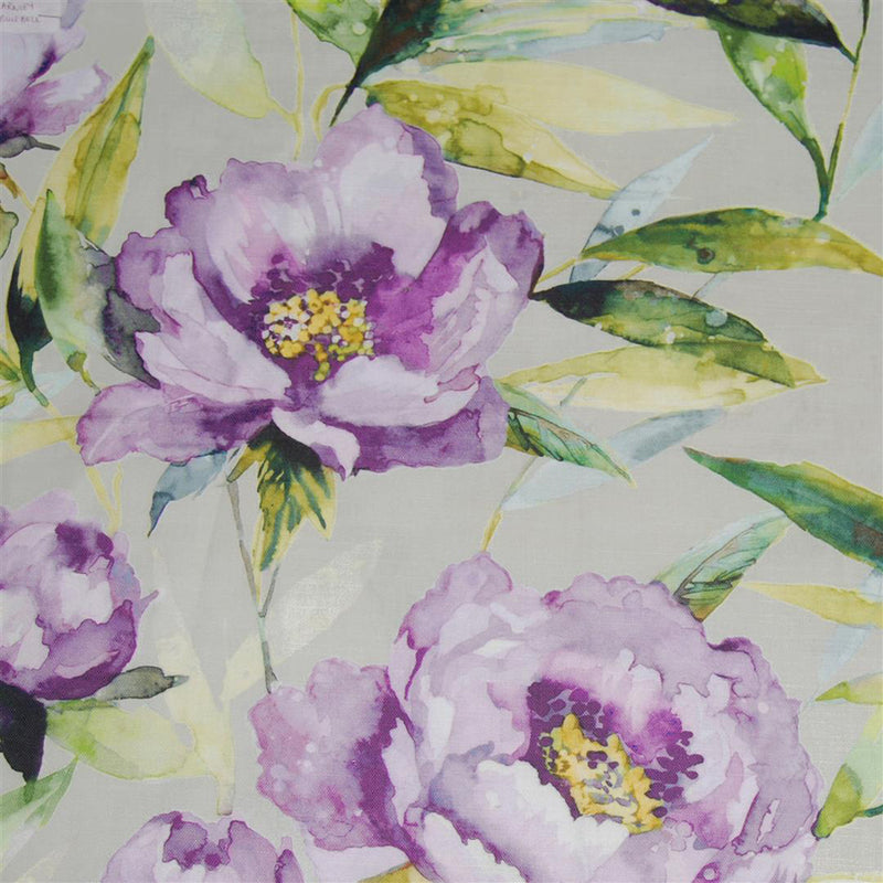 Voyage Maison Earnley Printed Cotton Fabric in Orchid