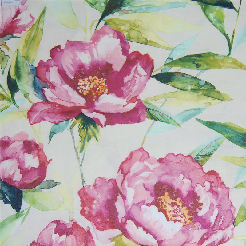 Earnley Printed Fabric Sample Swatch Peony