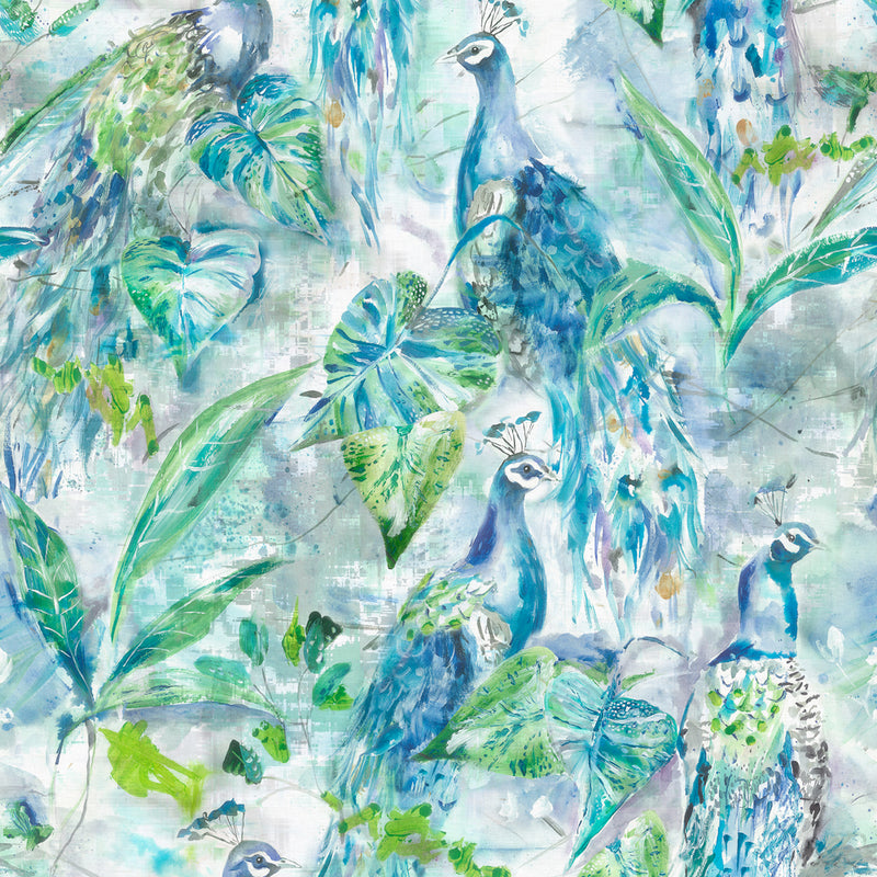 Ebba Printed Fabric Sample Swatch Sage