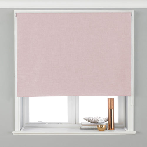 Essentials Twilight Thermal Blackout Roller Blind in Blush