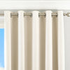 Essentials Twilight Thermal Blackout Eyelet Curtains in Ivory