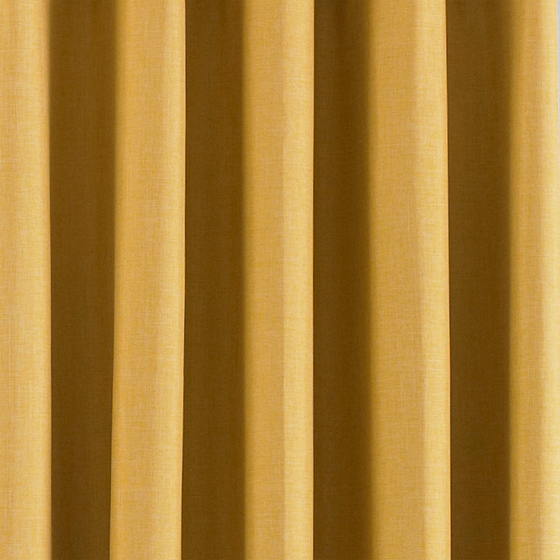 Essentials Twilight Thermal Blackout Eyelet Curtains in Ochre