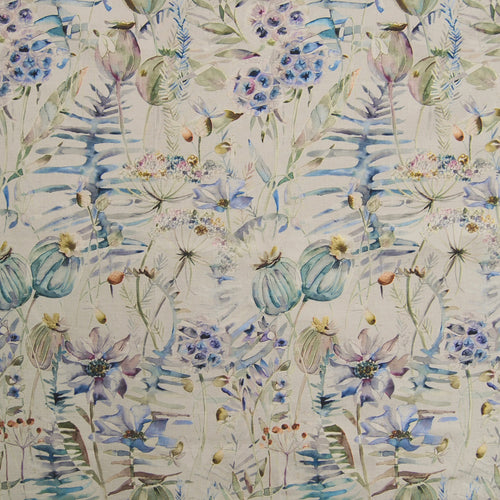 Voyage Maison Edenmuir Printed Cotton Fabric in Capri/Natural