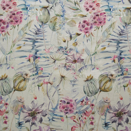 Voyage Maison Edenmuir Printed Cotton Fabric in Sorbet/Natural