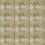  Fabric - Eden Ruins  Fabric Green Voyage Maison