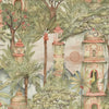  Fabric - Eden Ruins  Fabric Green Voyage Maison