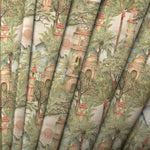  Fabric - Eden Ruins  Fabric Green Voyage Maison