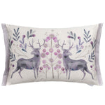 Voyage Maison Edo Printed Cushion Cover in Violet