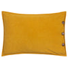 Plain Gold Cushions - Effron Washed Velvet Cushion Cover Gold furn.