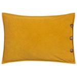 Plain Gold Cushions - Effron Washed Velvet Cushion Cover Gold furn.