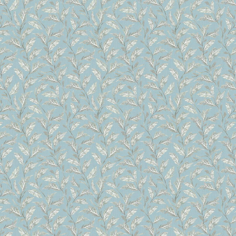 Voyage Maison Eildon Printed Cotton Fabric in Bluebell