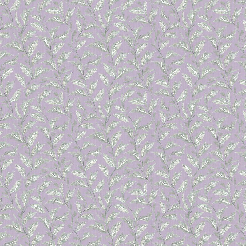 Voyage Maison Eildon Printed Cotton Fabric in Heather