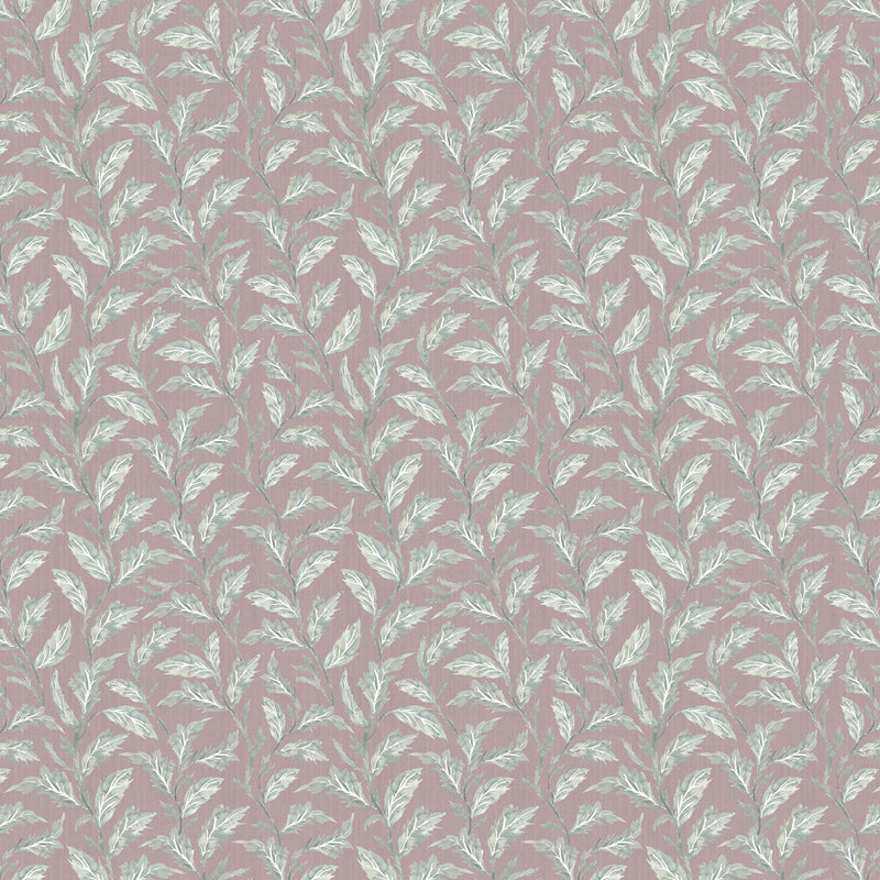 Voyage Maison Eildon Printed Cotton Fabric in Mauve