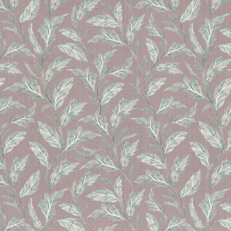 Eildon Printed Fabric Sample Swatch Mauve