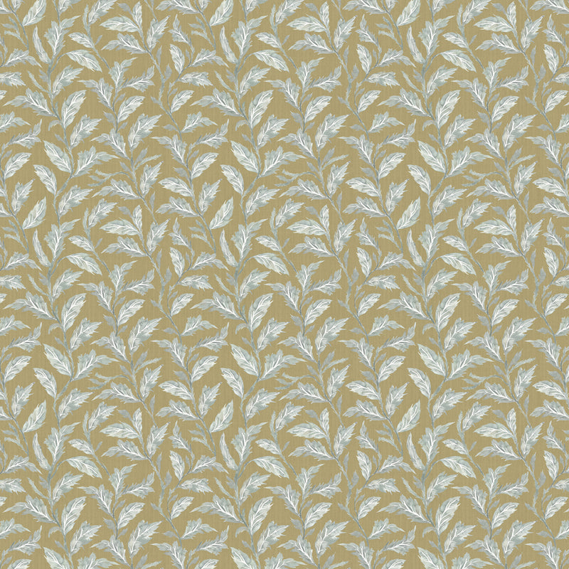 Voyage Maison Eildon Printed Cotton Fabric in Mustard