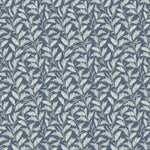 Voyage Maison Eildon Printed Cotton Fabric in Navy