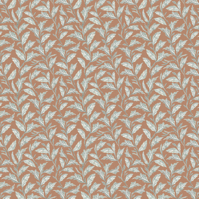 Voyage Maison Eildon Printed Cotton Fabric in Rust