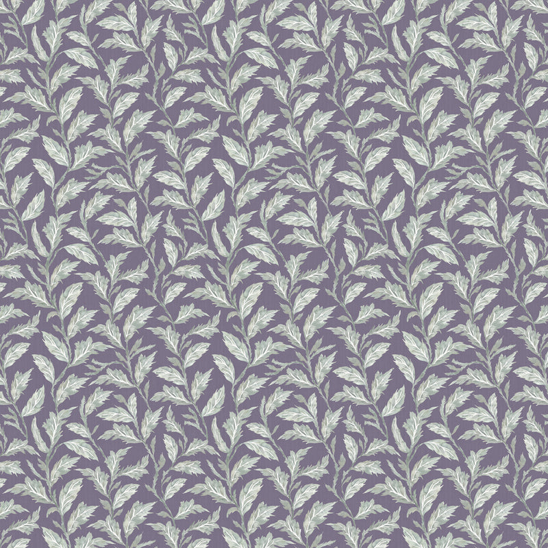 Voyage Maison Eildon Printed Cotton Fabric in Violet