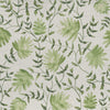 Floral Green Fabric - Elai Printed Cotton Fabric (By The Metre) Sage Voyage Maison