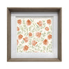 Floral Orange Wall Art - Elai  Framed Print Nut/Terracotta Voyage Maison