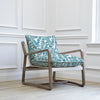 Additions Elias Solid Wood Rowan Chair in Aqua