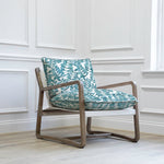 Additions Elias Solid Wood Rowan Chair in Aqua