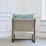 Additions Elias Solid Wood Rowan Chair in Aqua