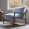 Voyage Maison Elias Solid Wood Tivoli Chair in Bluebell