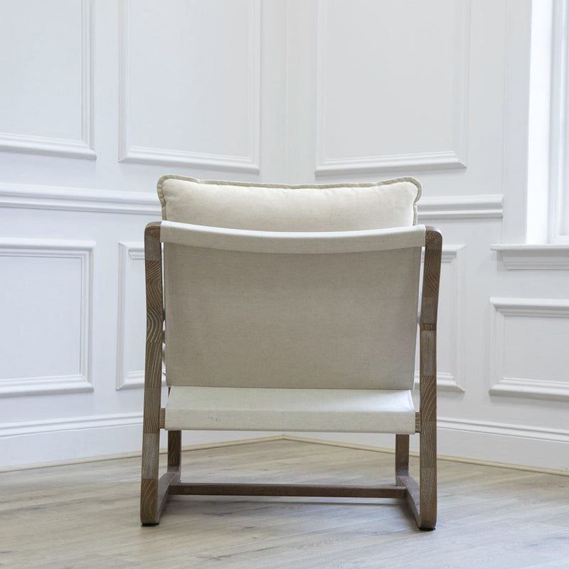 Voyage Maison Elias Solid Wood Tivoli Chair in Linen