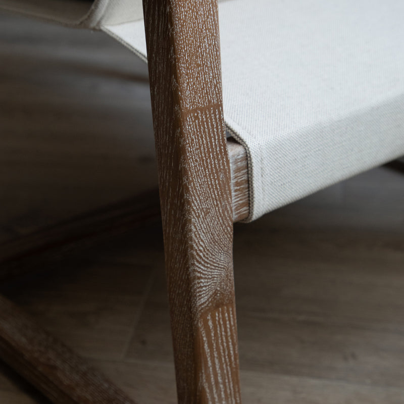 Voyage Maison Elias Solid Wood Tivoli Chair in Linen