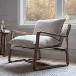 Voyage Maison Elias Solid Wood Tivoli Chair in Linen