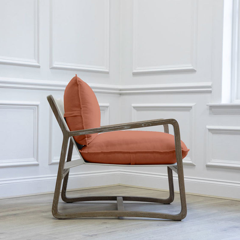 Voyage Maison Elias Solid Wood Tivoli Chair in Rust