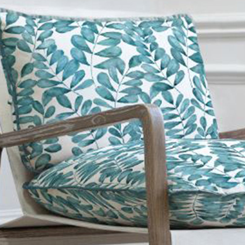  Furniture - Elias Rowan Chair Cover Aqua Voyage Maison