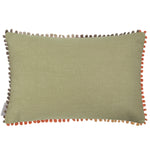 Floral Green Cushions - Ellaphie Printed Cushion Cover Linen Voyage Maison