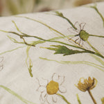 Floral Green Cushions - Ellaphie Printed Cushion Cover Linen Voyage Maison