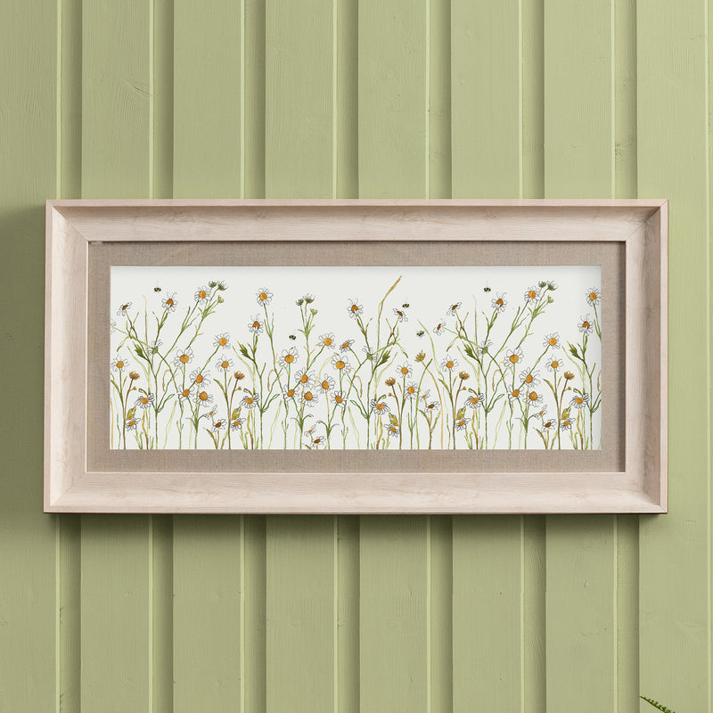 Floral Green Wall Art - Ellaphie  Framed Print Birch/Cream Voyage Maison