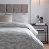  Bedding - Ellora  Duvet Cover Set Silver Paoletti