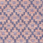 Geometric Pink Fabric - Elmore Woven Jacquard Fabric Blush Voyage Maison