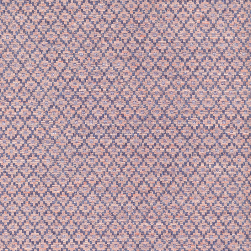 Geometric Pink Fabric - Elmore Woven Jacquard Fabric Blush Voyage Maison