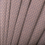 Geometric Pink Fabric - Elmore Woven Jacquard Fabric Blush Voyage Maison