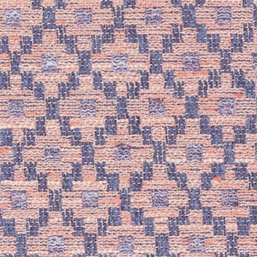 Geometric Pink Fabric - Elmore Woven Jacquard Fabric Blush Voyage Maison