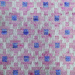 Geometric Pink Fabric - Elmore Woven Jacquard Fabric Heather Voyage Maison