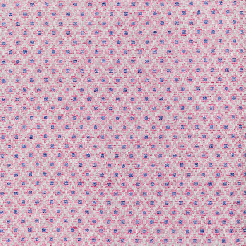 Geometric Pink Fabric - Elmore Woven Jacquard Fabric Heather Voyage Maison