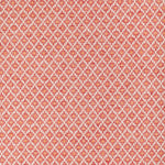 Geometric Orange Fabric - Elmore Woven Jacquard Fabric Heritage Voyage Maison