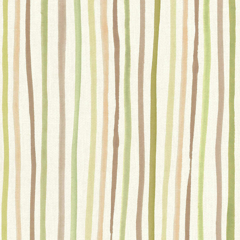 Elm Wallpaper Sample Green/Cream