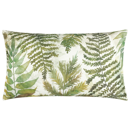 Check Green Cushions - Elowen Reversible Outdoor Cushion Cover Moss Voyage Maison