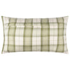 Check Green Cushions - Elowen Reversible Outdoor Cushion Cover Moss Voyage Maison